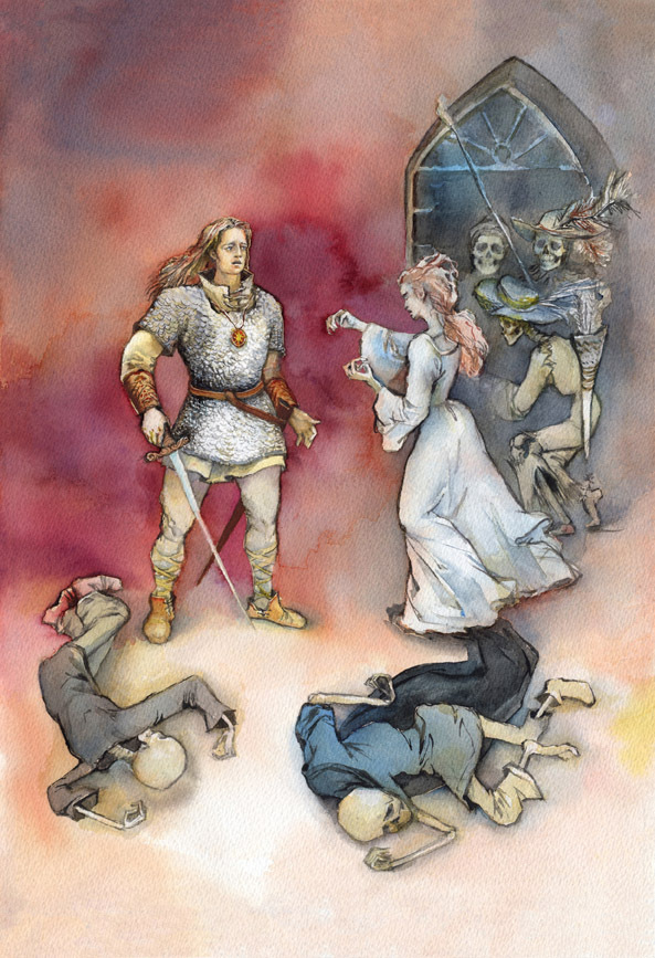 Битва Бриана с нежитью