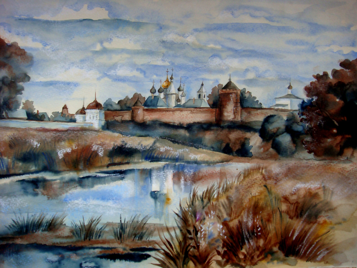 Суздаль. Мужской монастырь.