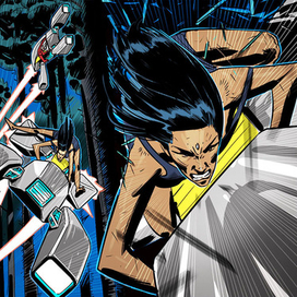 Комикс иллюстрация