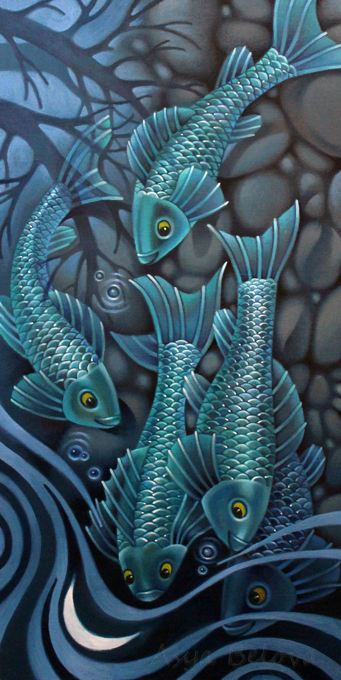 Лунные  рыбы