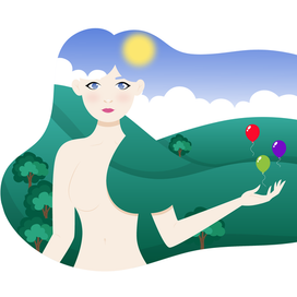 Девушка-весна