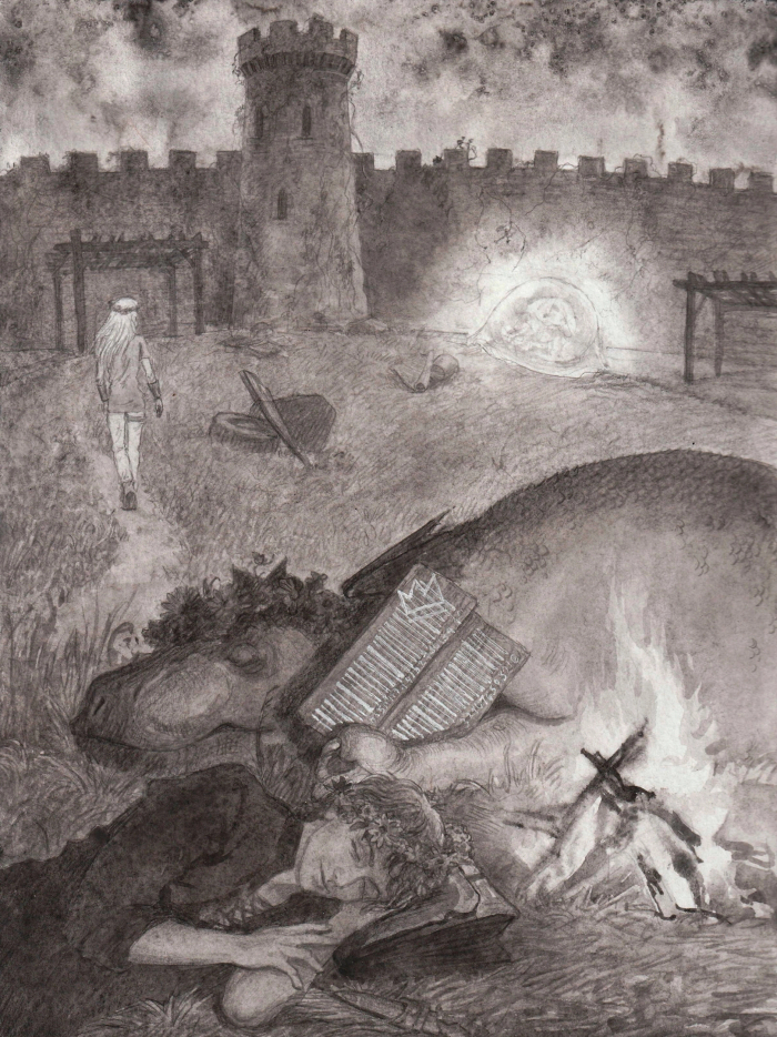 Илл.к книге М.Акиньшина"Крепкий керосин принцессы Беатрикс"