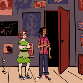 ДнК: Плакаты и череп