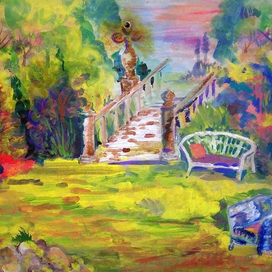 Пусто в парке после игр...