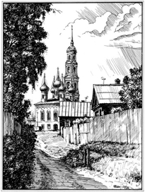 Юрьевец. Входо-Иерусалимский собор