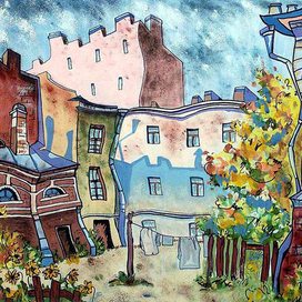 Старый дворик