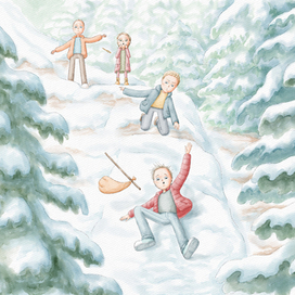 Иллюстрация к книге "Beyond the Clover"