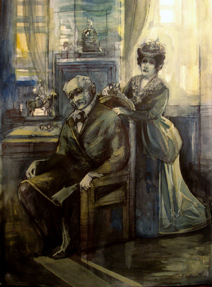 Каренин и Лидия Ивановна.