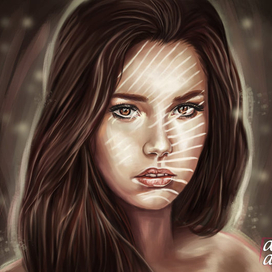 цифровой портрет по фото 