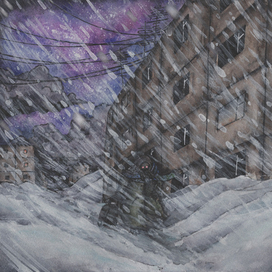 Жукобабушка в метели