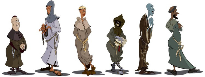 Персонажи для мультфильма