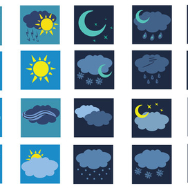 Иконки - Погода