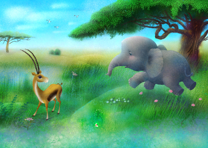 Упрямый слонёнок 3