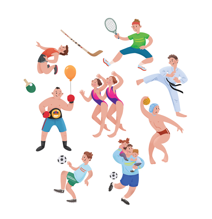 Спортсмены