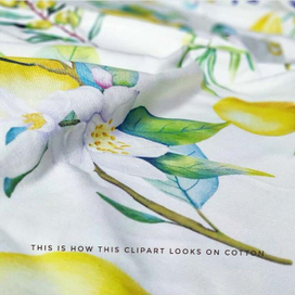 Принт для печати на текстиле