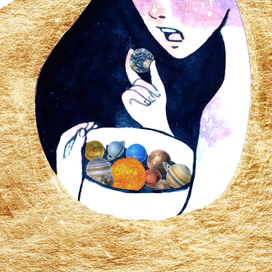 Чёрная дыра, фрагмент