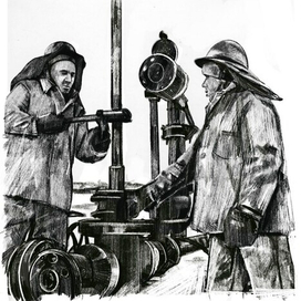 Рисунок по фото для разворота календаря