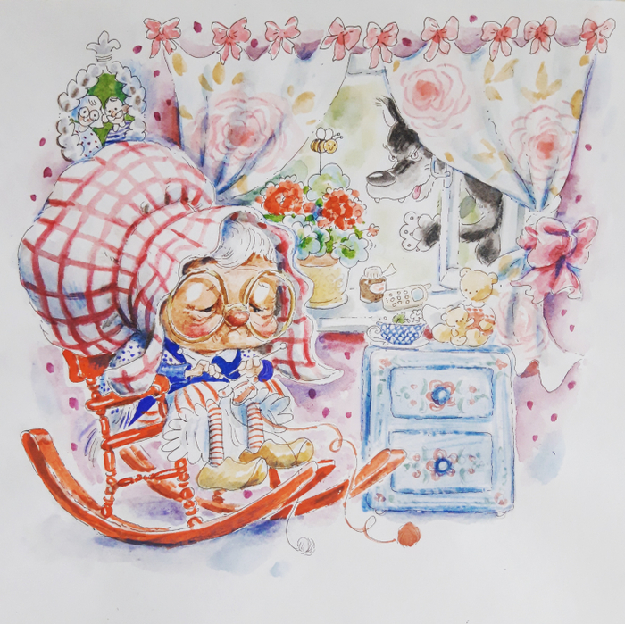 Бабушка и волк