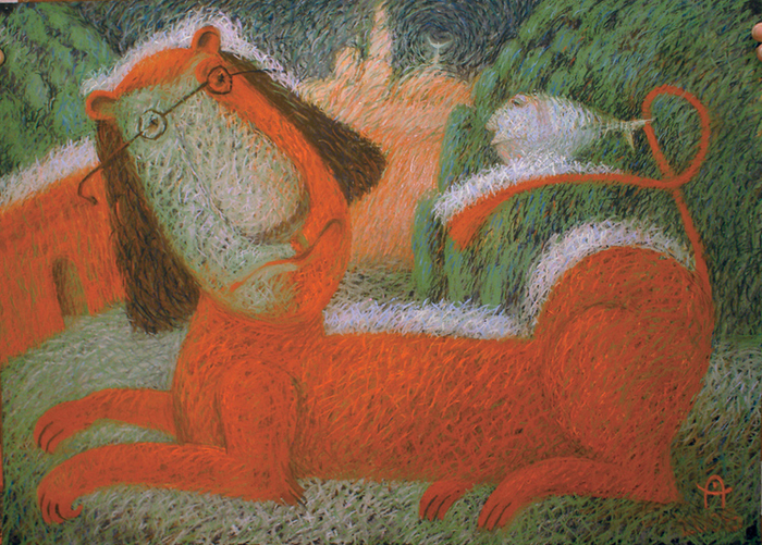 диптих "Иерусалим-Москва" Иерусалим в снегу