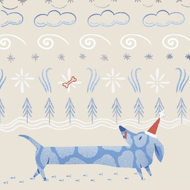 Такса и косточка