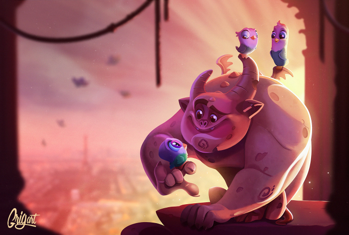 Gargoyle Character Design