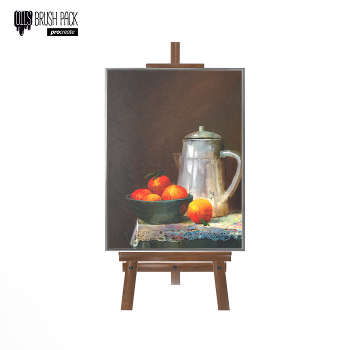 Кисти и 3D холсты для Procreate