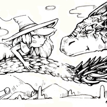 Witch and Dragon