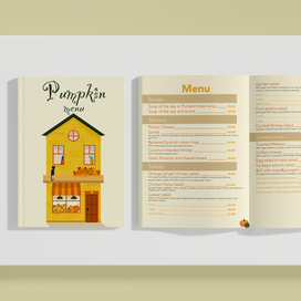 Меню ресторана