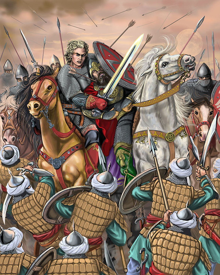 Битва с сарацинами