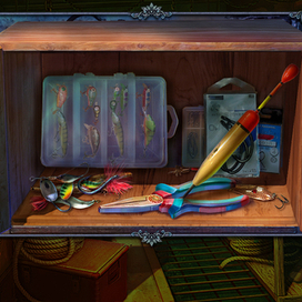 Hidden object_ribolovnie yashik