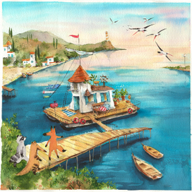 Плавучий дом Лиса