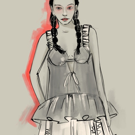 Fashion illustration