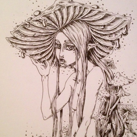 Грибная ядовитая фея