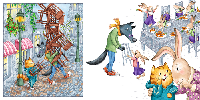 Разворот для моей книги без слов