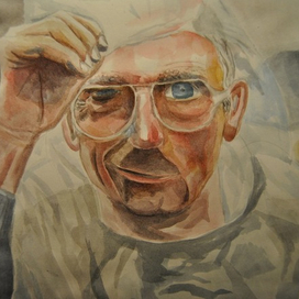 Watercolor portrait