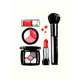 Cosmetics sketch