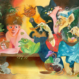 ...да в баньке попарь...