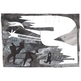 Иллюстрация к ненецкой сказке "Кукушка"