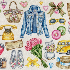 ‘’ Клипарт Весна ‘’.