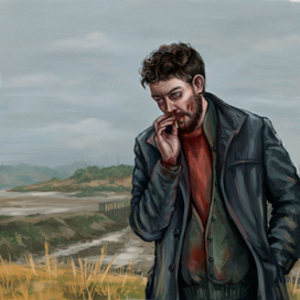 Иллюстрация к роману Ирвина Уэлша "Кошмары аиста Марабу"