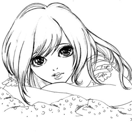 Набросок аниме