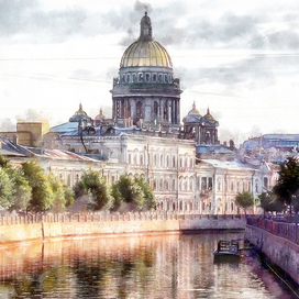 Исаакиевский собор, Санкт-Петербург.
