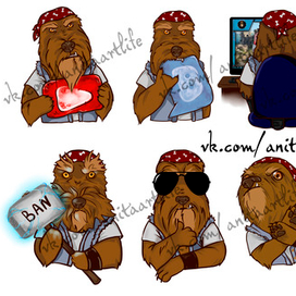 Стикеры для стрим-канала