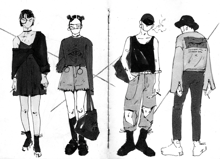 fashion sketch/