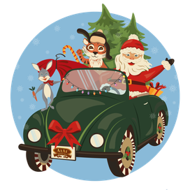 Иллюстрация для этикетки конфет