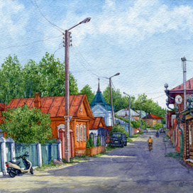 Август в Плёсе