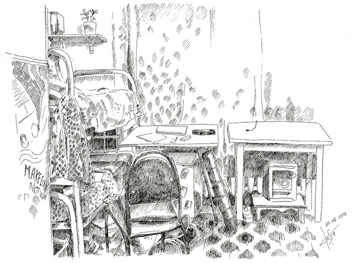 Комната в общаге