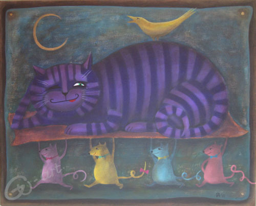 Кот и мышки.........