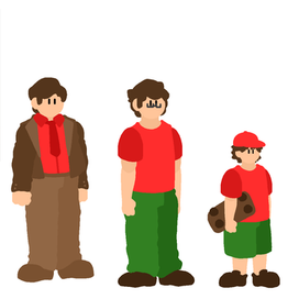 Разработка и выбор финального дизайна персонажа