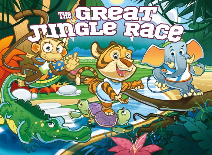 Обложка для игры. Jungle Runners